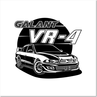 Galant VR-4 (Black Print) Posters and Art